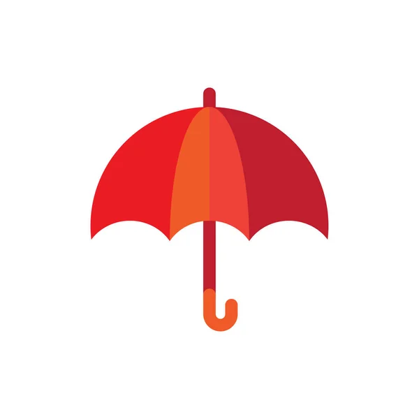 Umbrella Logo Vector Template Icon Design — Stock Vector