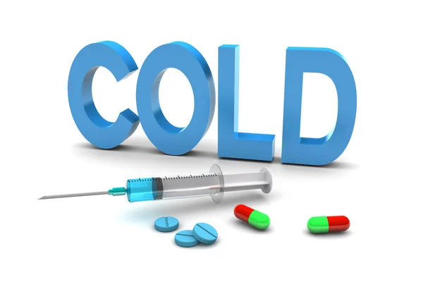 Cold Medication — Stock Photo, Image