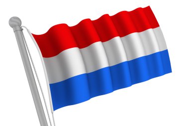 Hollanda bayrağı direği