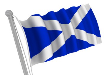 İskoçya bayrağı direği