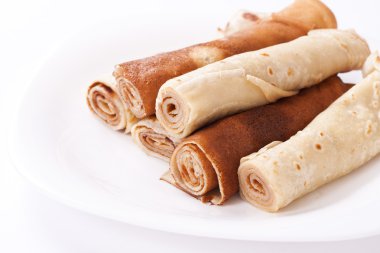 geleneksel tarzda tatlı krep