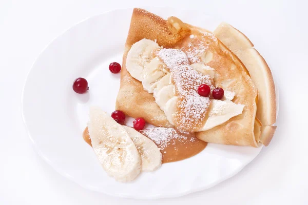Sweet pancakes in a traditional style — Stock Photo, Image
