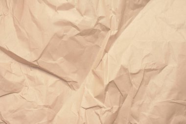 Kırışıklıklar için kahverengi arka plan. soyut kağıt arkaplanı