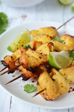 tavuk kebabı ve kireç