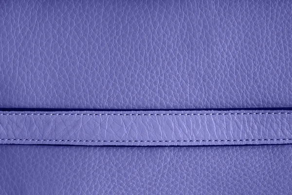 Colore Viola Texture Pelle Come Sfondo Con Spazio Accogliente Trendy — Foto Stock