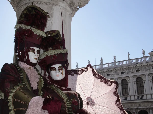 Karneval venezianische Maske — Stockfoto