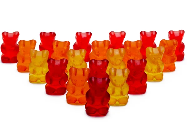 Cukierki do żucia, witaminy niedźwiedzia — Zdjęcie stockowe