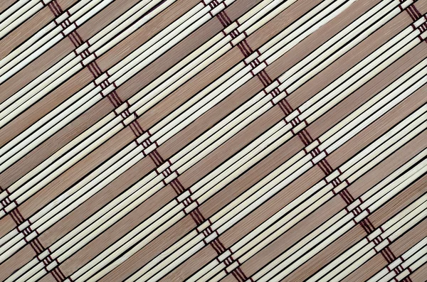 Background bamboo rug — Stock Photo, Image