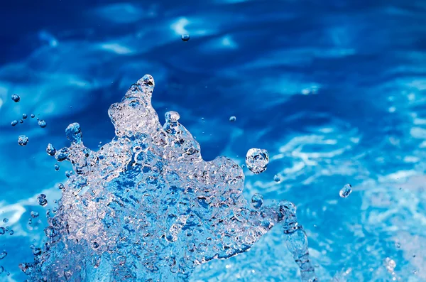 Background water splashes — Stock Photo, Image