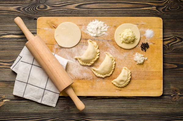 Gnocchi fatti in casa — Foto Stock