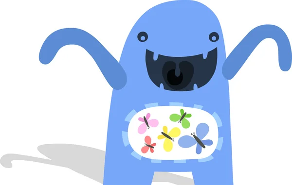 Kelebekler ile canavar