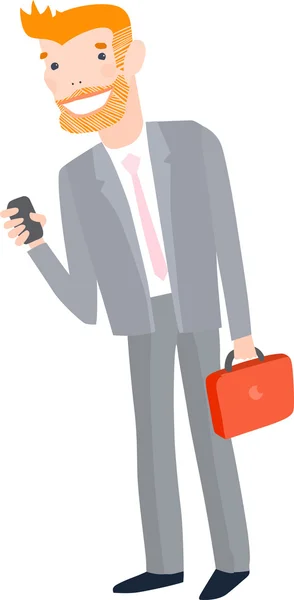 Stylish Businessman — Stock Vector