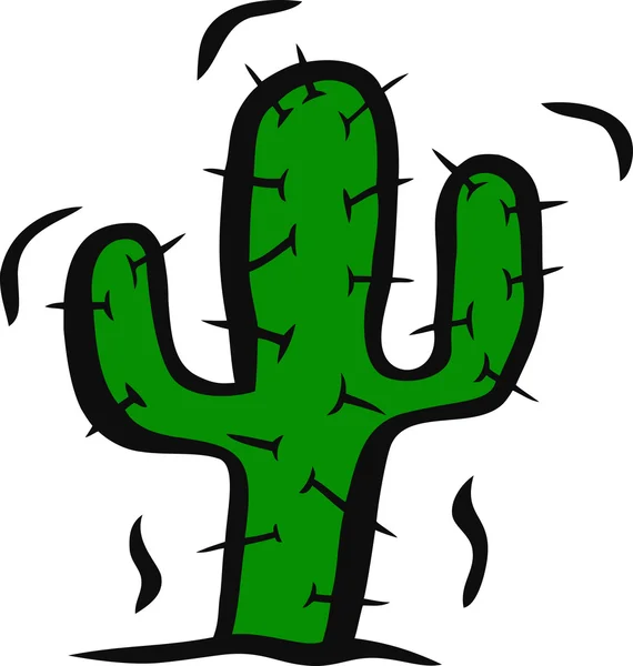 Cactus verde — Vettoriale Stock