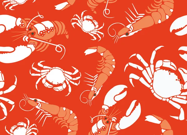 Deniz ürünleri desen