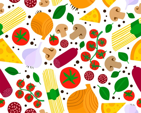 çeşitli yiyecekler kümesi