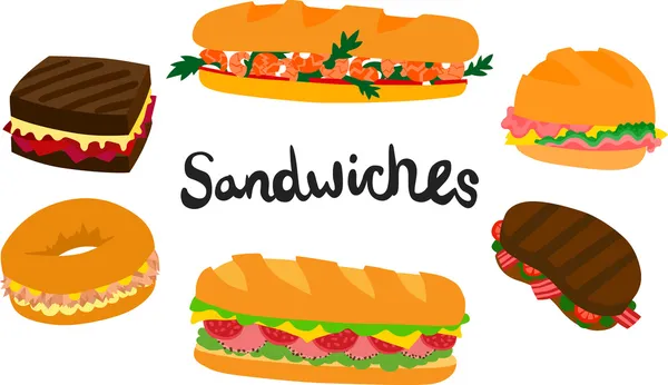 Harika sandviç seti