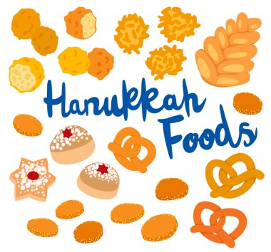 geleneksel hanukkah gıda