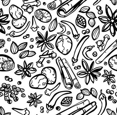 Stylish Spices clipart