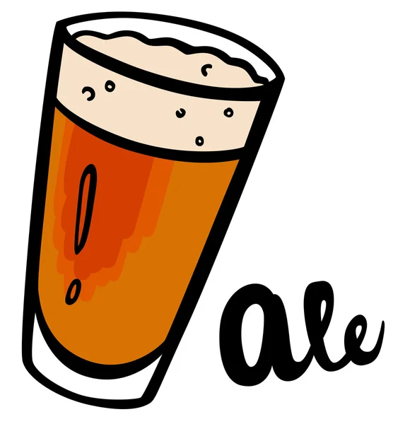 Birra Ale — Vettoriale Stock