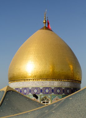 The shrine of Imam Abbas clipart