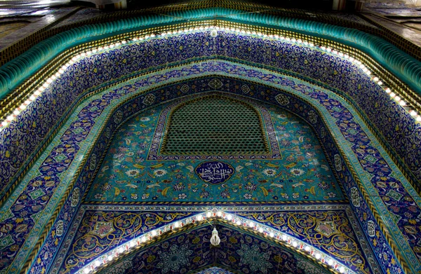 The shrine of Imam Hussein in Karbala — Stock Photo, Image