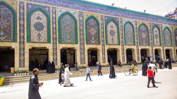 The shrine of Imam Hussein in Karbala — Stock Photo, Image