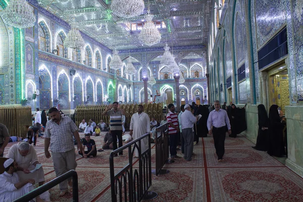 El santuario del Imam Hussein en Karbala — Foto de Stock