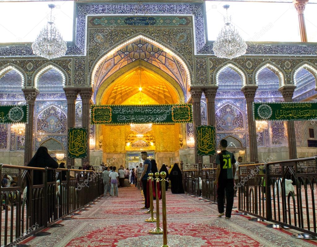 The shrine of Imam Hussein in Karbala – Stock Editorial Photo ...