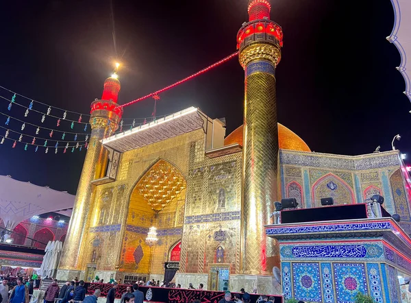 Cuadro Para Imam Ali Santuario Sagrado Ciudad Najaf Irak Noche —  Fotos de Stock