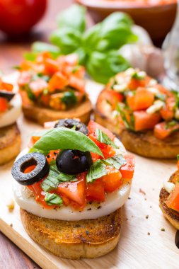 İtalyan meze bruschetta