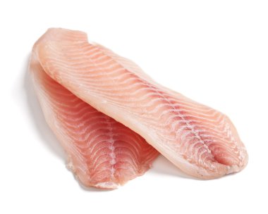 Raw Filleted Tilapia Fish clipart