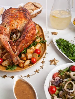 Christmas yemek masası