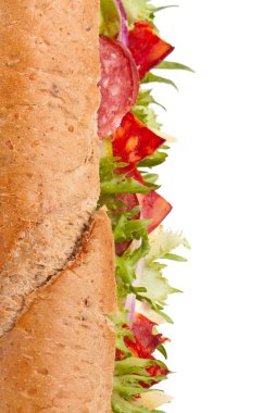 baguette sandwich clipart