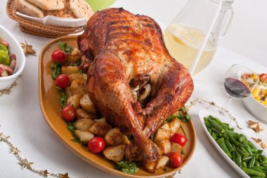 Christmas yemek masası