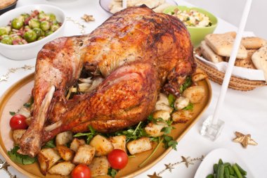 Christmas yemek masası