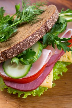 sağlıklı sandviç