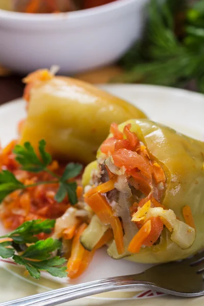 Stuffed peppers — Stock Photo, Image