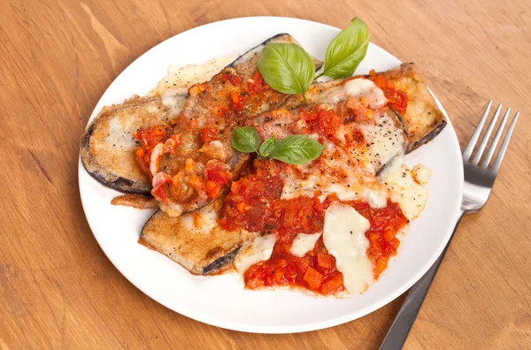 Gebakken aubergine — Stockfoto