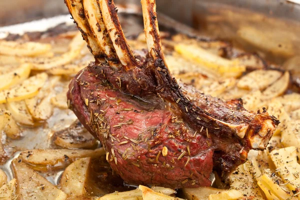 Baked beef — Stock Photo, Image