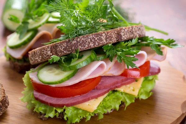 Sándwich saludable —  Fotos de Stock