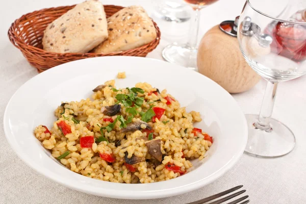 Risotto hongo — Foto de Stock