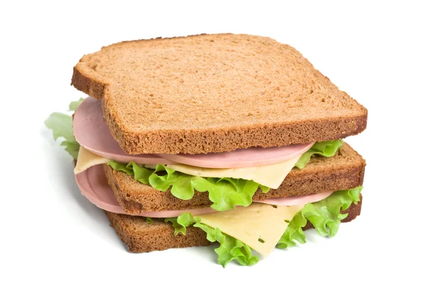 Sándwiches de trigo integral — Foto de Stock