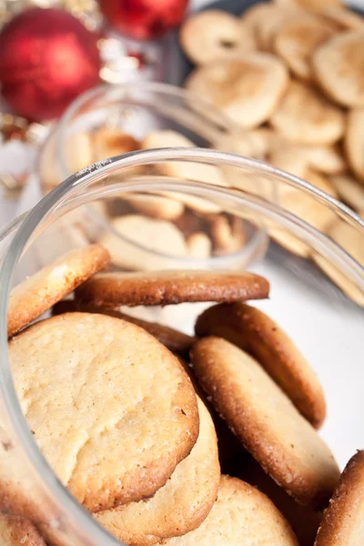 Grote pot van cookies — Stockfoto