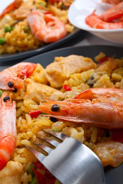 Paella spagnola — Foto Stock