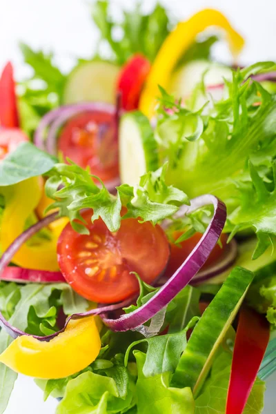 Ensalada de verduras frescas saludables — Foto de Stock