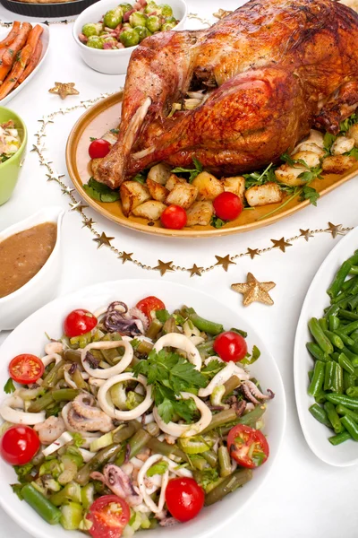 Christmas dinner — Stock Photo, Image