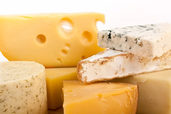 Différents types de fromages — Photo