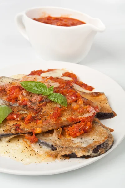 Baked aubergine — Stock Photo, Image