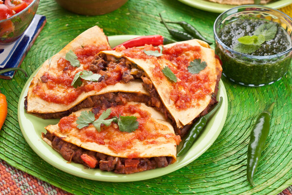 Traditional mexican food