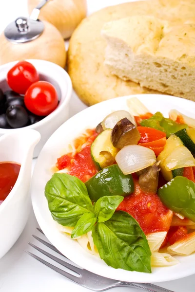 Italienisches Essen — Stockfoto